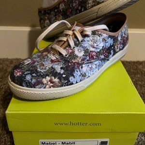 Womens Hotter floral shoes size 6.5